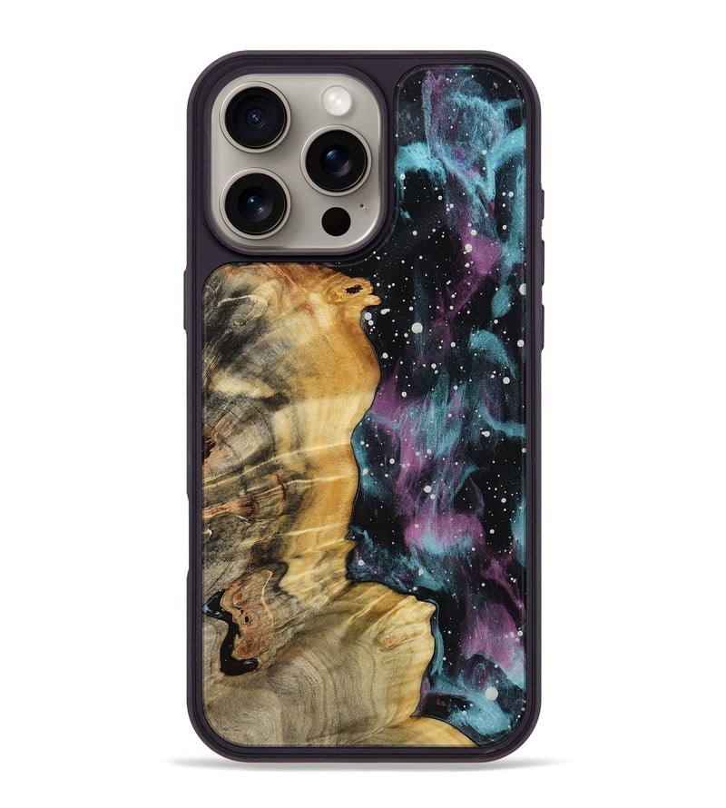 iPhone 16 Pro Max Wood Phone Case - Jaylani (Cosmos, 773675)
