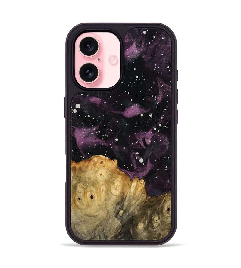 iPhone 16 Wood Phone Case - Shyann (Cosmos, 773678)