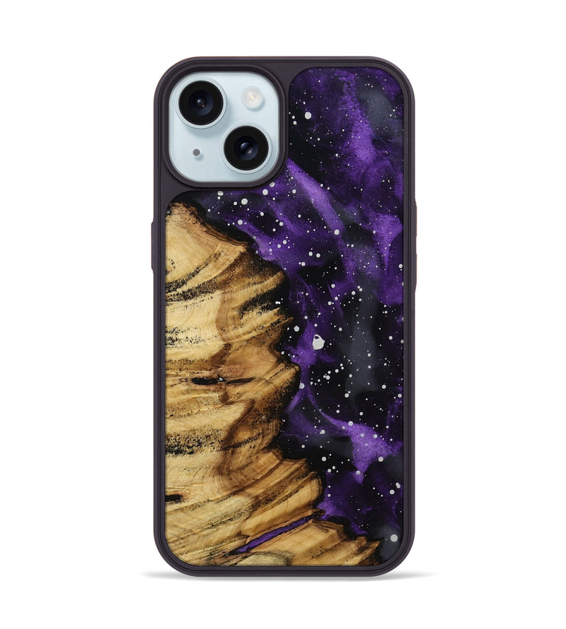iPhone 15 Wood Phone Case - Reggie (Cosmos, 773680)
