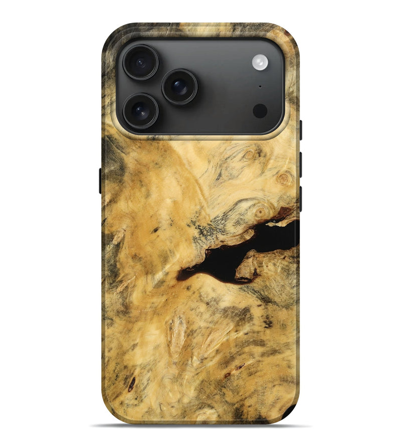 iPhone 17 Pro Max Wood Live Edge Phone Case - Bulah (Wood Burl, 773695)