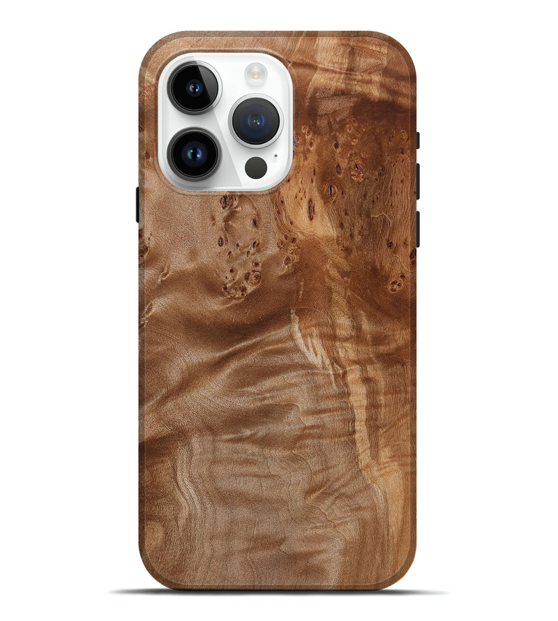 iPhone 15 Pro Max Wood Live Edge Phone Case - Russel (Wood Burl, 773728)