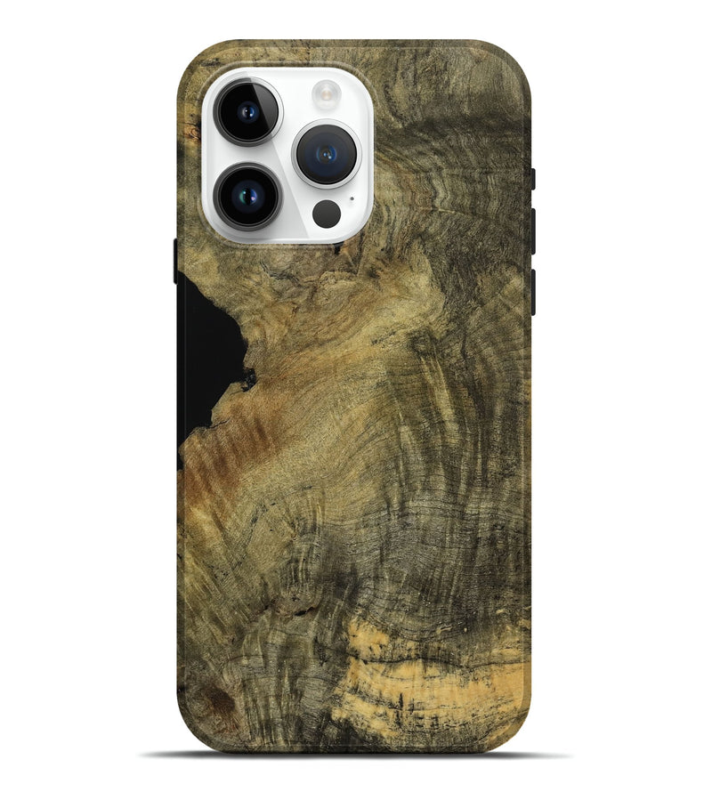 iPhone 15 Pro Max Wood Live Edge Phone Case - Lewis (Wood Burl, 773730)