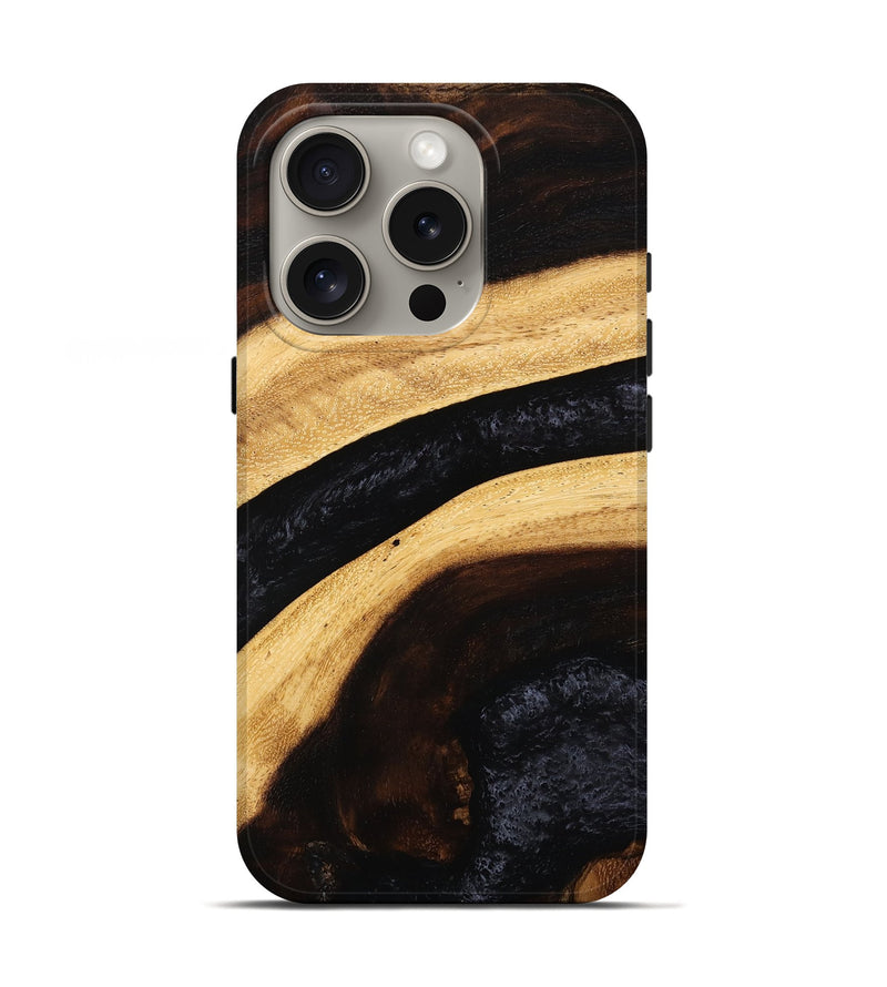 iPhone 16 Pro Wood Live Edge Phone Case - Tamara (Founders, 773789)