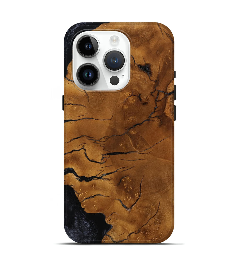 iPhone 15 Pro Wood Live Edge Phone Case - Ariel (Founders, 773793)