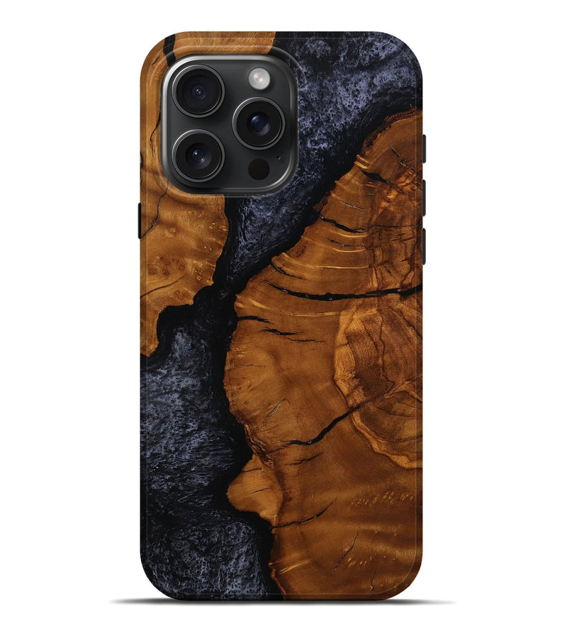 iPhone 16 Pro Max Wood Live Edge Phone Case - Geralyn (Founders, 773801)