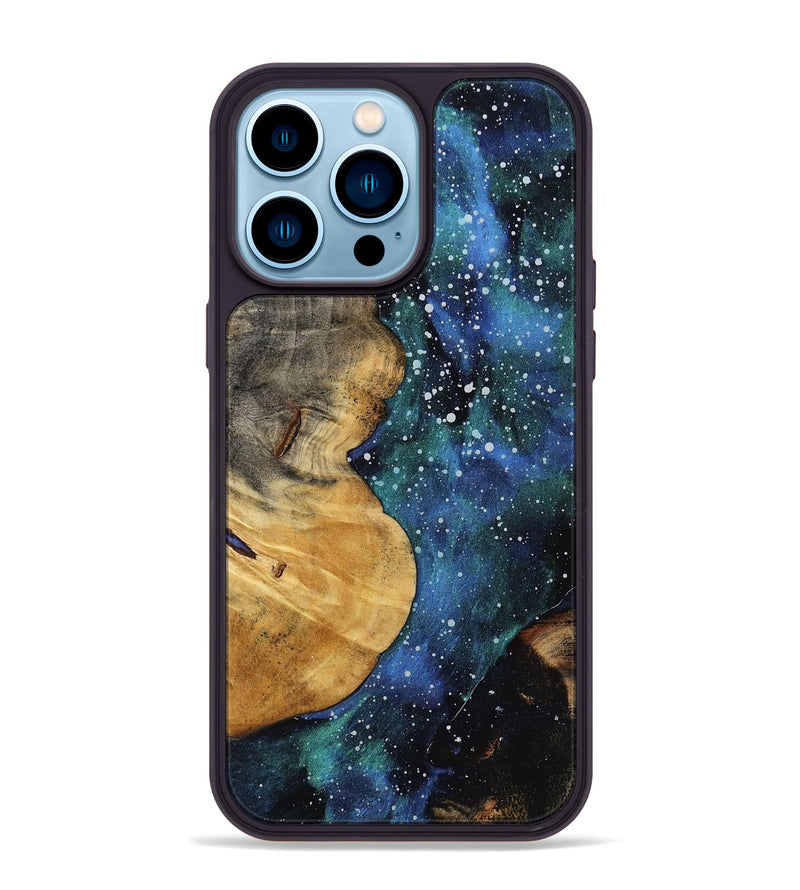 iPhone 14 Pro Max Wood Phone Case - Madisyn (Cosmos, 773870)