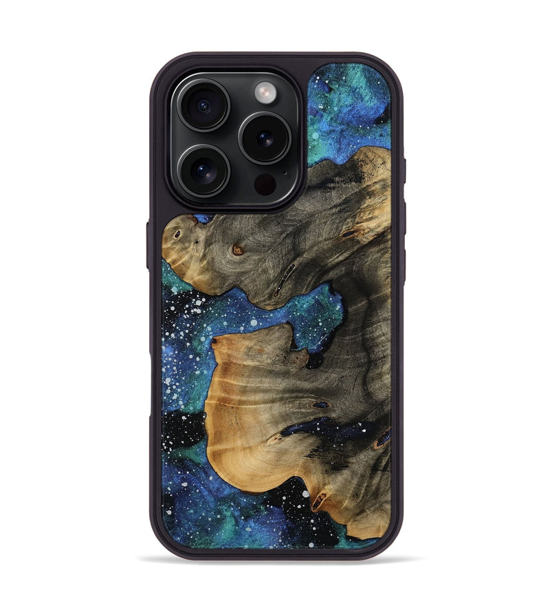 iPhone 16 Pro Wood Phone Case - Dahlia (Cosmos, 773883)