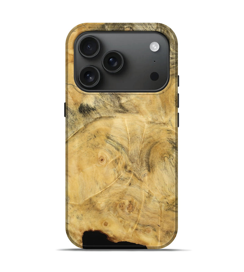 iPhone 17 Pro Wood Live Edge Phone Case - Joey (Wood Burl, 773965)