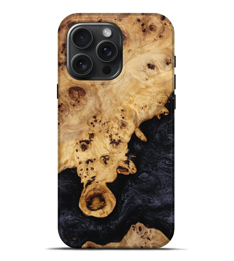 iPhone 16 Pro Max Wood Live Edge Phone Case - Jayde (Wood Burl, 774272)