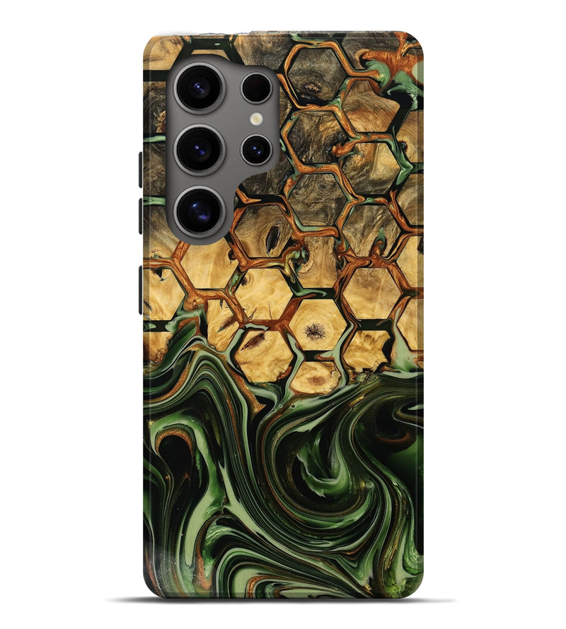 Galaxy S25 Ultra Wood Live Edge Phone Case - Malaya (Pattern, 774281)