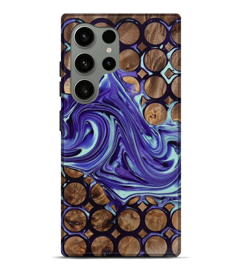 Galaxy S24 Ultra Wood Live Edge Phone Case - Ilene (Pattern, 774285)
