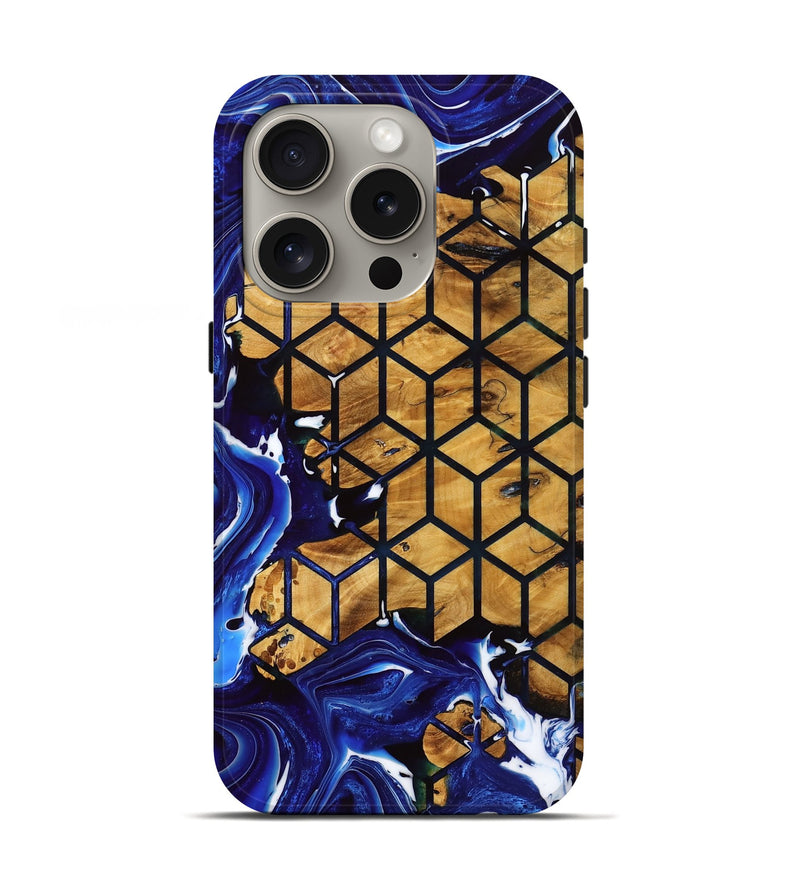 iPhone 16 Pro Wood Live Edge Phone Case - Hobson (Pattern, 774292)