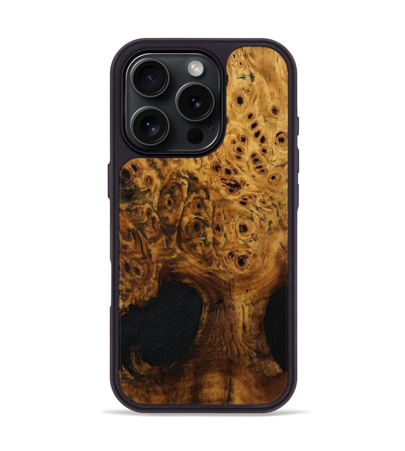 iPhone 16 Pro Wood Phone Case - Althea (Wood Burl, 774299)
