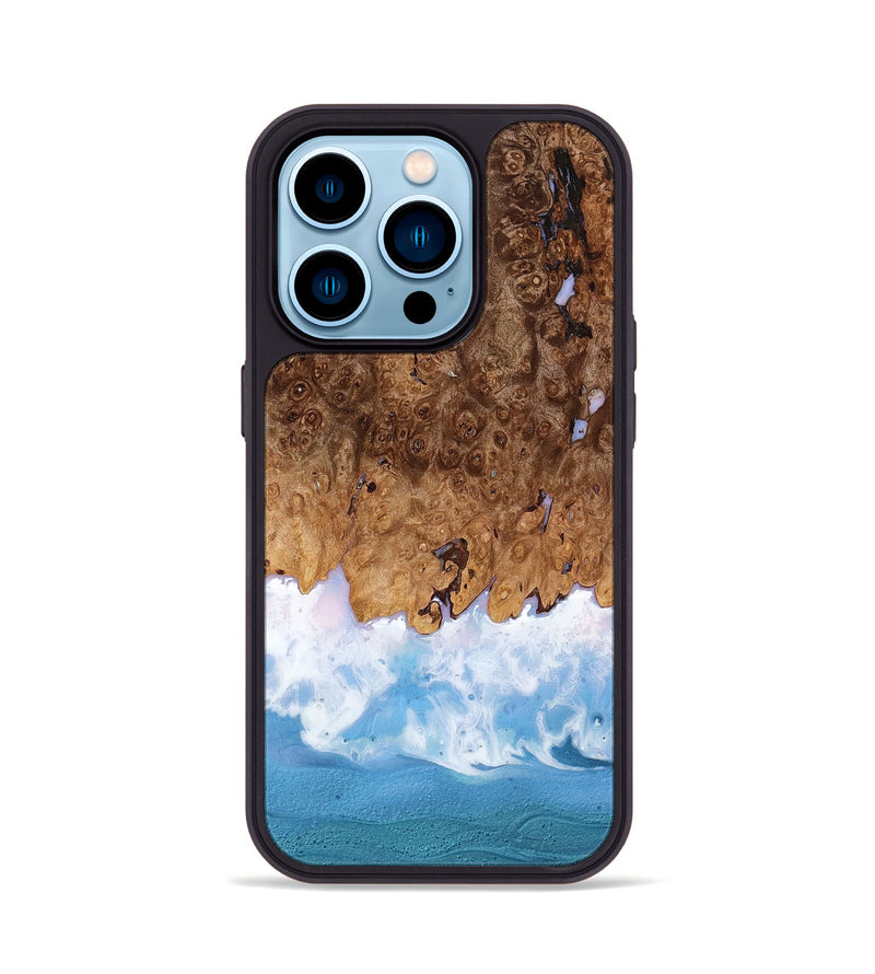 iPhone 14 Pro Wood Phone Case - Arsenio (Coastal, 774325)