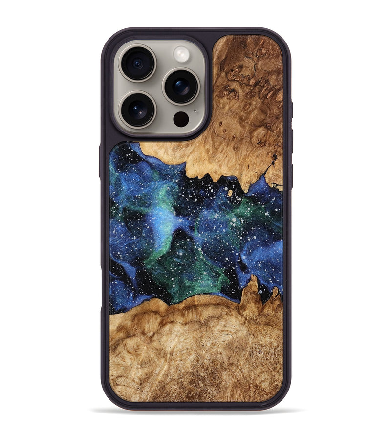 iPhone 16 Pro Max Wood Phone Case - Izan (Cosmos, 774404)