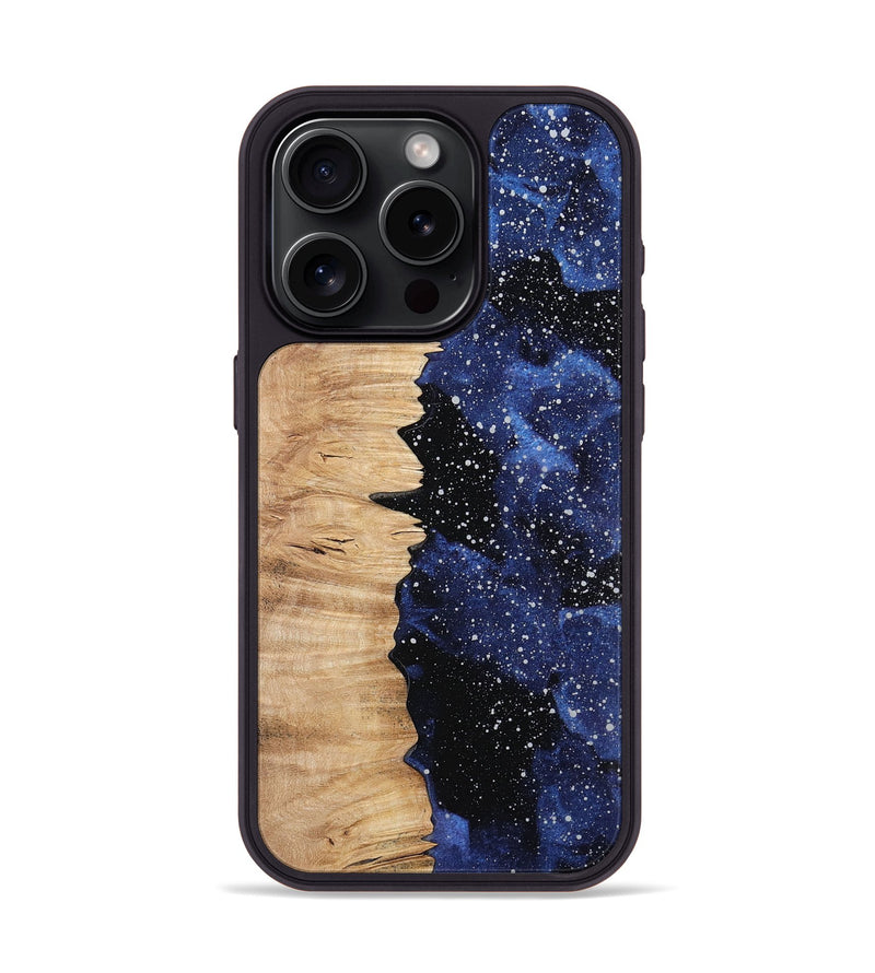 iPhone 15 Pro Wood Phone Case - Malvina (Cosmos, 774411)