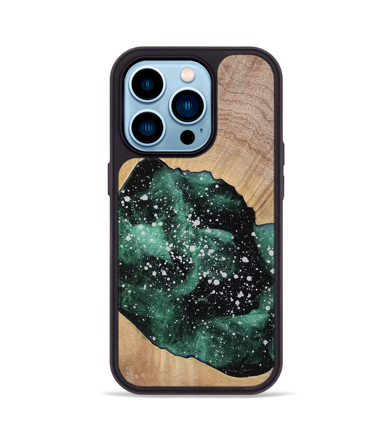 iPhone 14 Pro Wood Phone Case - Leota (Cosmos, 774427)
