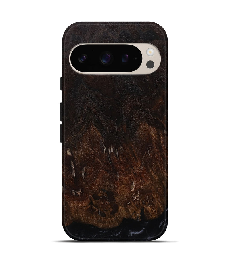Pixel 9 Wood Live Edge Phone Case - Lucius (Wood Burl, 774574)