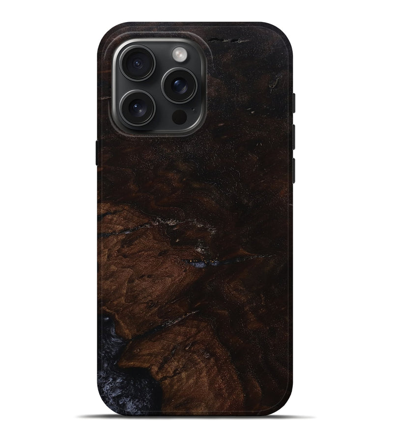 iPhone 16 Pro Max Wood Live Edge Phone Case - Flynn (Wood Burl, 774577)