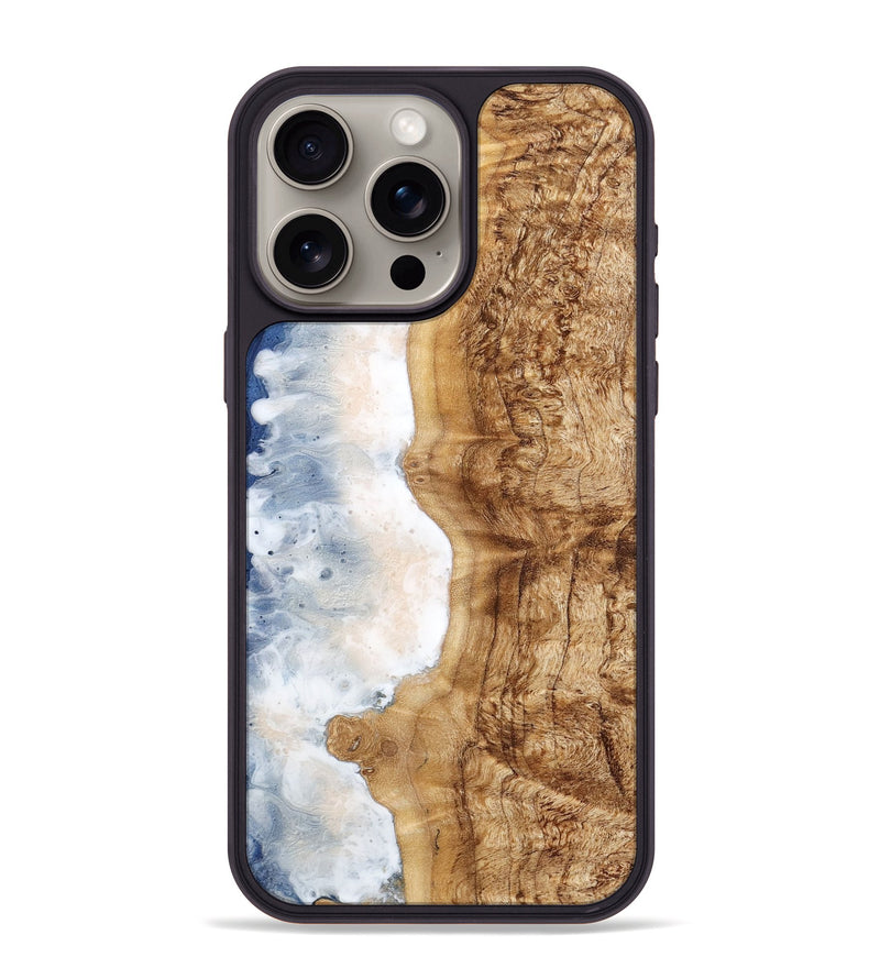 iPhone 15 Pro Max Wood Phone Case - Maura (Coastal, 774617)