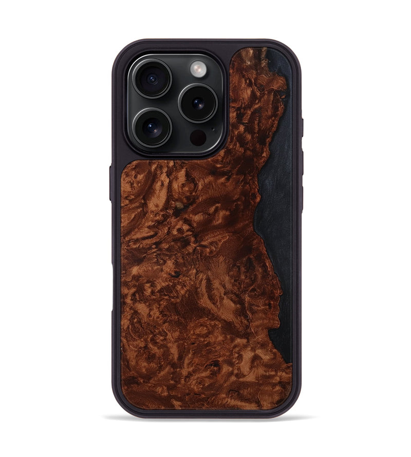 iPhone 16 Pro Wood Phone Case - Arlene (Wood Burl, 774684)