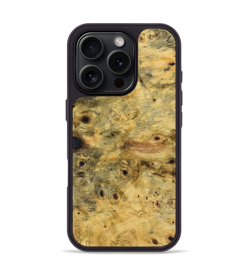iPhone 16 Pro Wood Phone Case - Rico (Wood Burl, 774702)