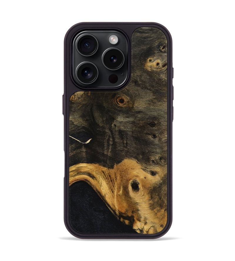 iPhone 16 Pro Wood Phone Case - Kerri (Wood Burl, 774704)