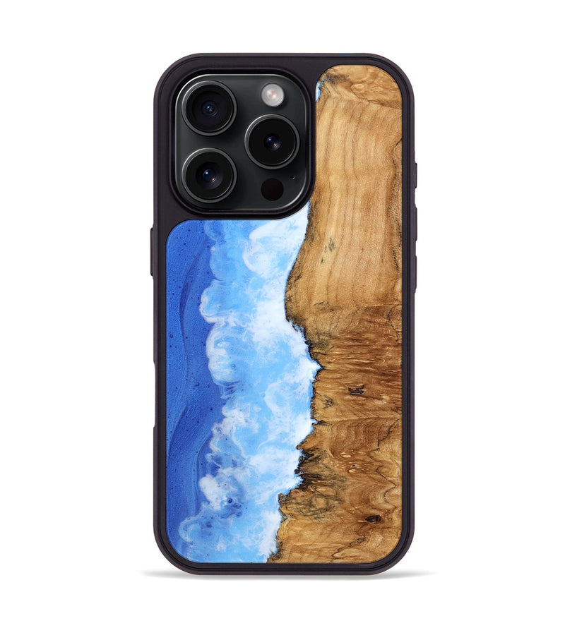 iPhone 16 Pro Wood Phone Case - Jerica (Coastal, 774762)