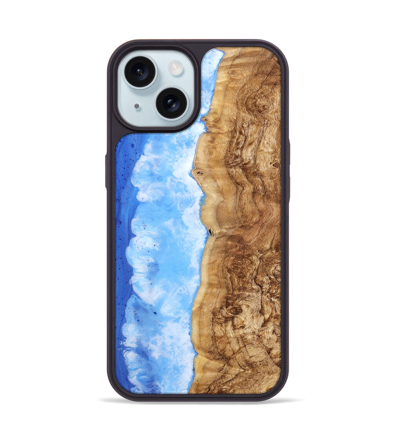 iPhone 15 Wood Phone Case - Azari (Coastal, 774765)