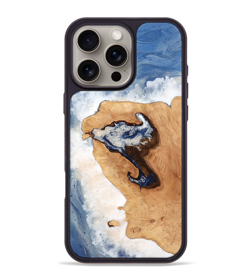 iPhone 16 Pro Max Wood Phone Case - Idella (Coastal, 774780)