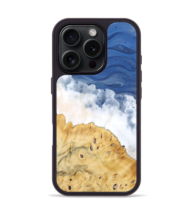 iPhone 16 Pro Wood Phone Case - Oleta (Coastal, 774782)