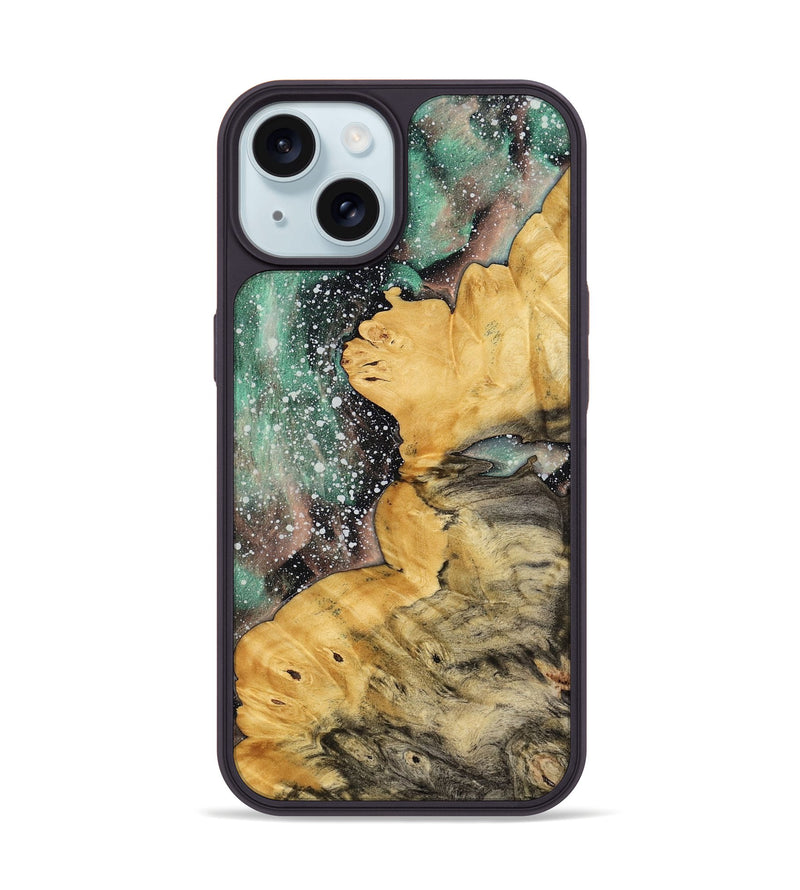 iPhone 15 Wood Phone Case - Daija (Cosmos, 774814)