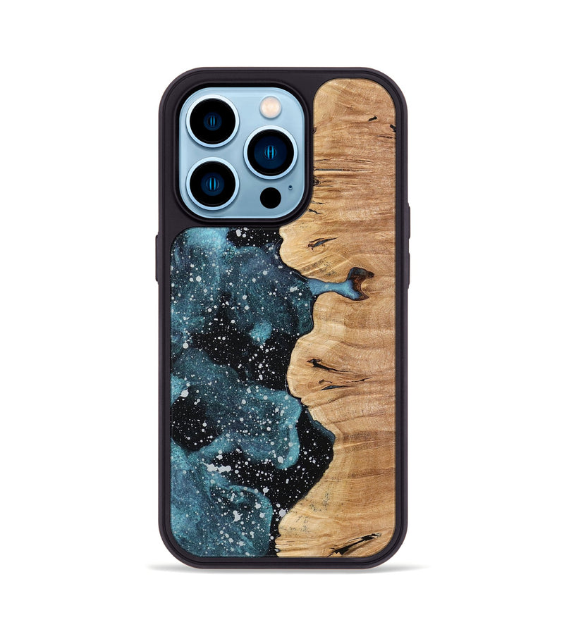 iPhone 14 Pro Wood Phone Case - Jasmin (Cosmos, 774840)