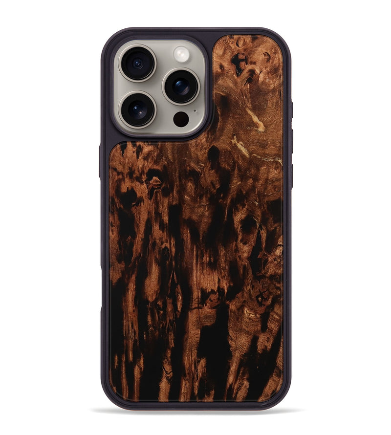 iPhone 16 Pro Max Wood Phone Case - Shepard (Wood Burl, 774937)