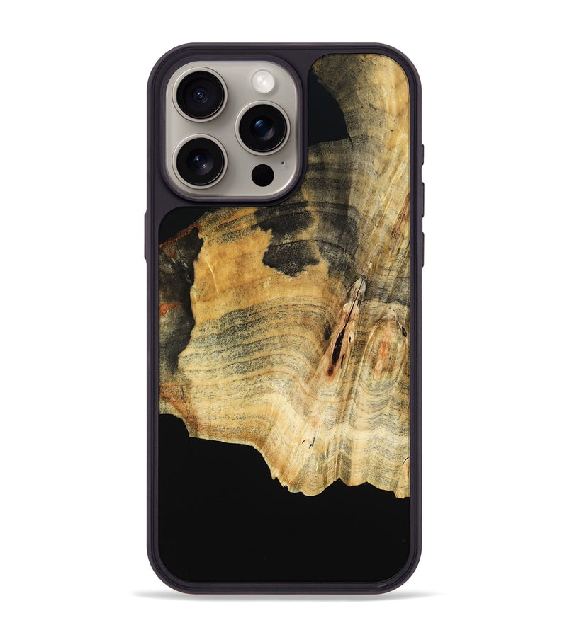 iPhone 15 Pro Max Wood Phone Case - Derick (Wood Burl, 774938)