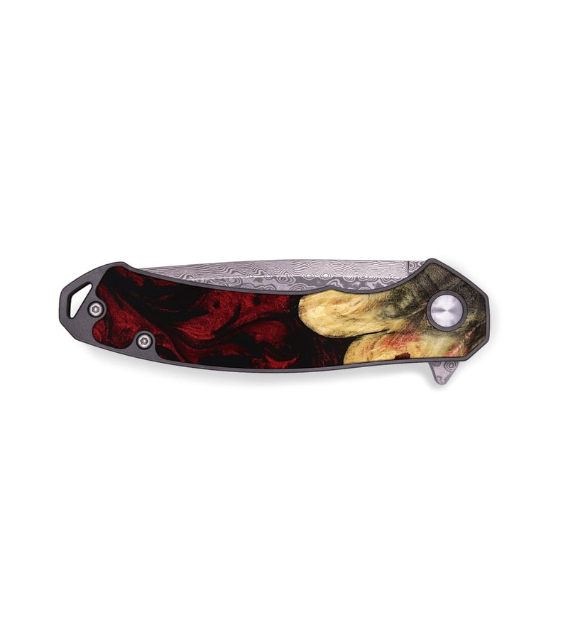 EDC Wood Pocket Knife - Jaxton (Red, 774943)