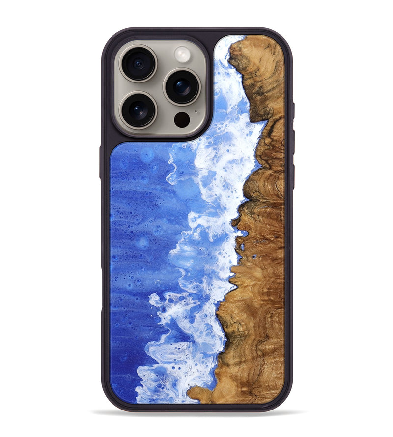 iPhone 16 Pro Max Wood Phone Case - Kaitlin (Coastal, 775002)