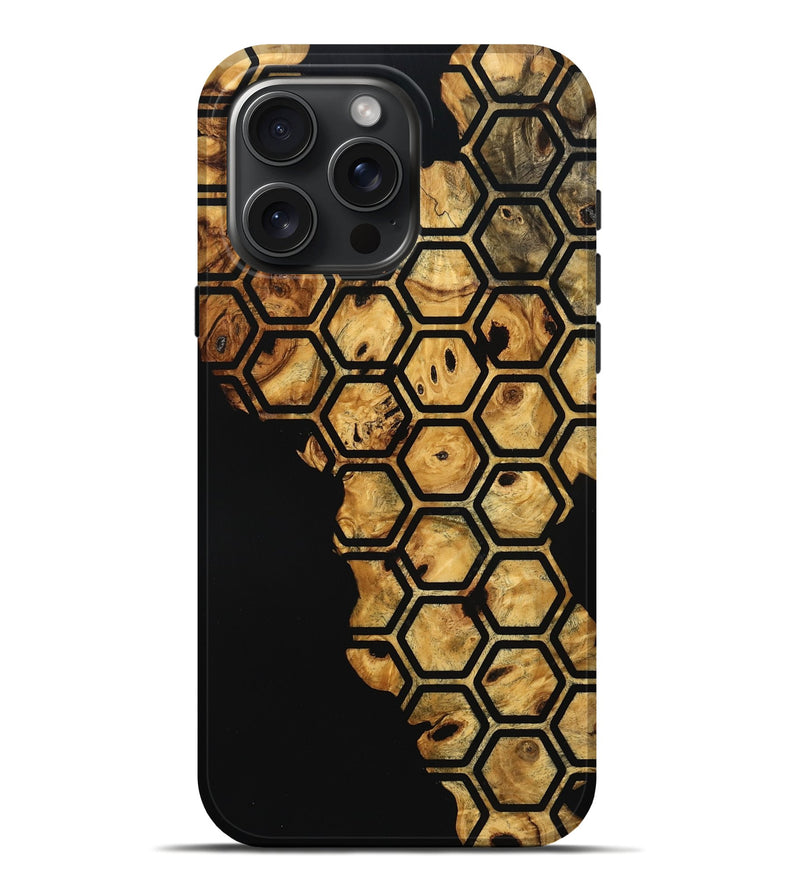 iPhone 16 Pro Max Wood Live Edge Phone Case - Alford (Pattern, 775012)