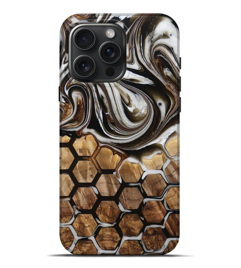 iPhone 16 Pro Max Wood Live Edge Phone Case - Tammy (Pattern, 775040)