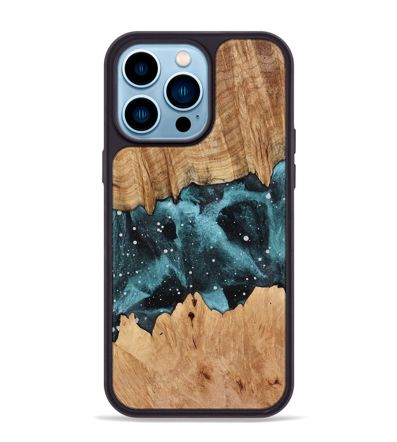 iPhone 14 Pro Max Wood Phone Case - Greta (Cosmos, 775077)