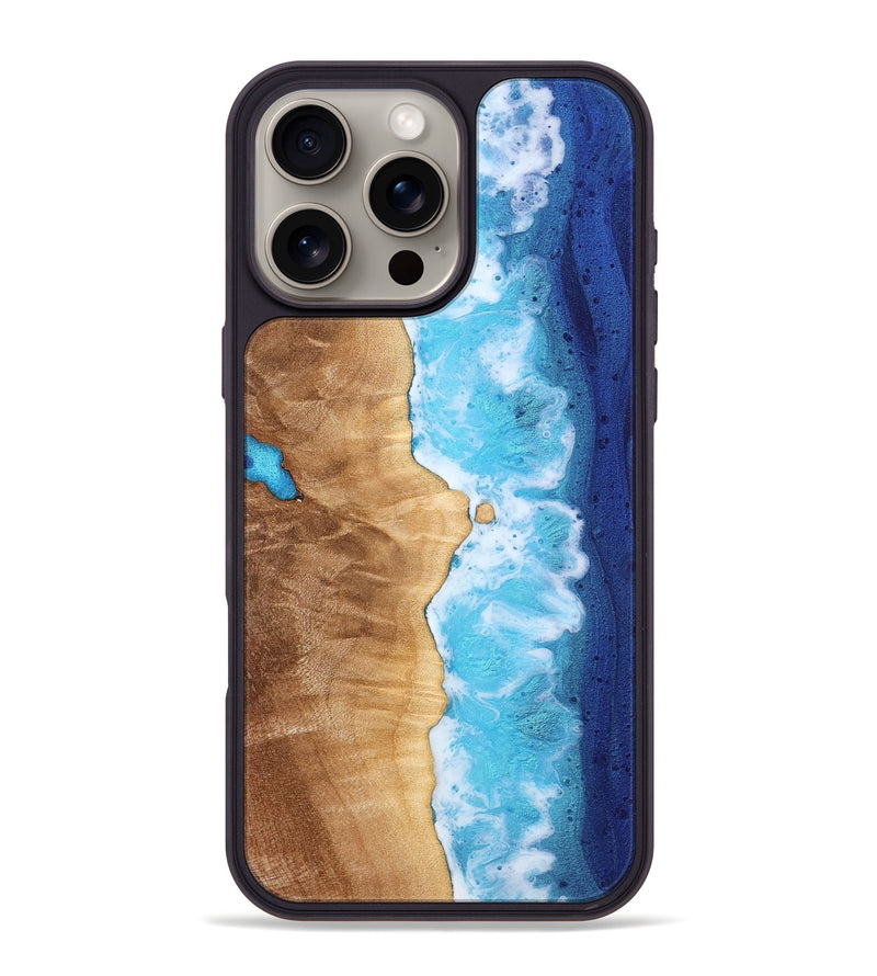 iPhone 16 Pro Max Wood Phone Case - Myla (Coastal, 775085)