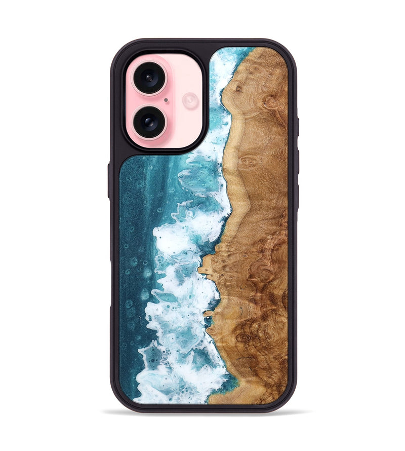 iPhone 16 Wood Phone Case - Kylee (Coastal, 775090)