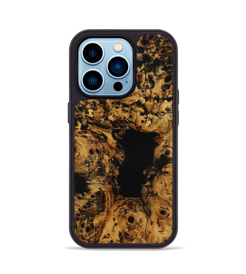iPhone 14 Pro Wood Phone Case - Markus (Wood Burl, 775108)