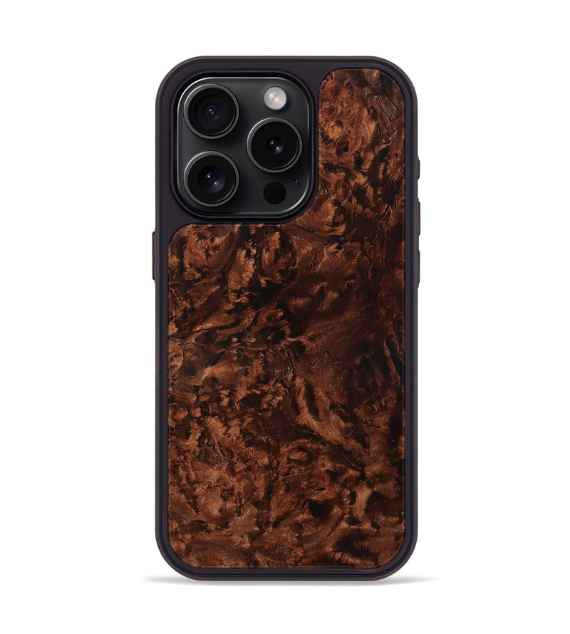 iPhone 15 Pro Wood Phone Case - Katelin (Wood Burl, 775112)