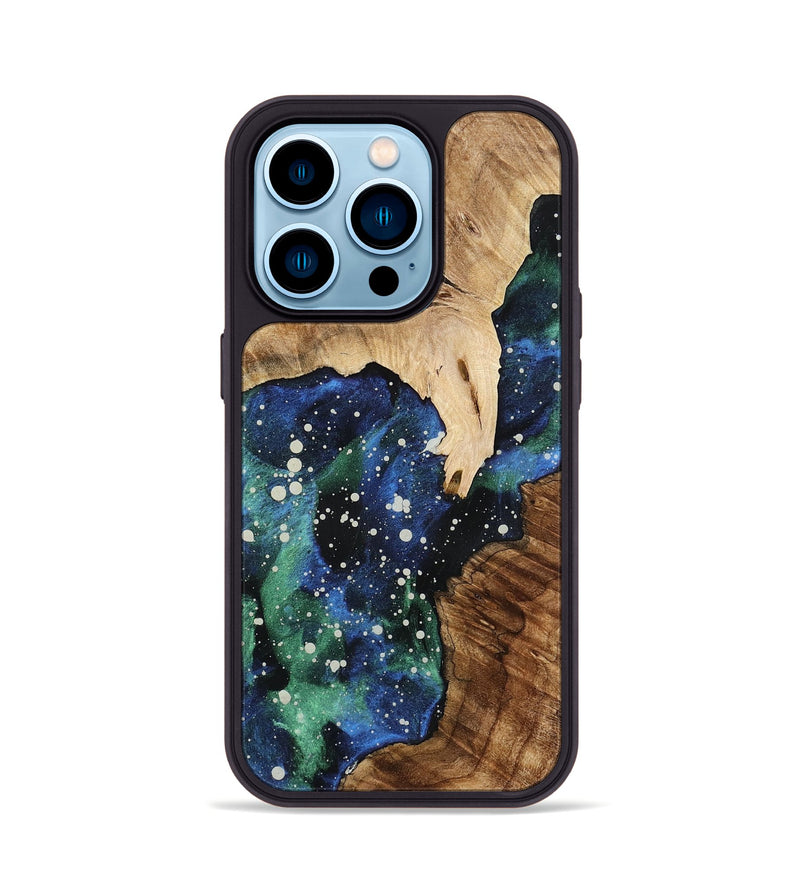 iPhone 14 Pro Wood Phone Case - Erika (Cosmos, 775332)