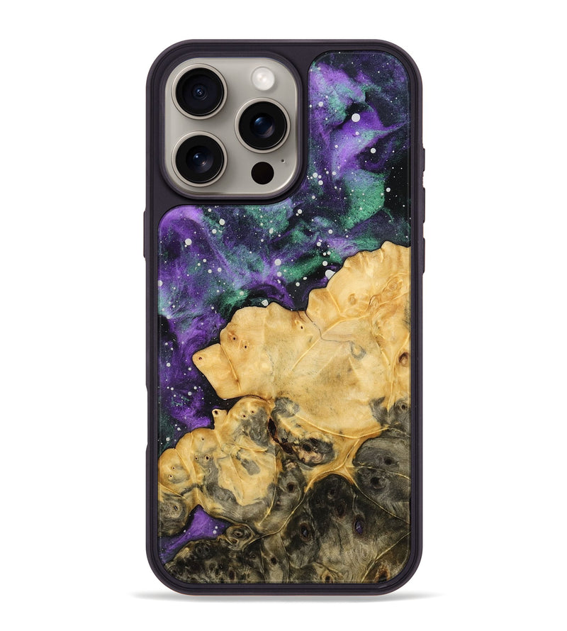 iPhone 16 Pro Max Wood Phone Case - Alfreda (Cosmos, 775344)