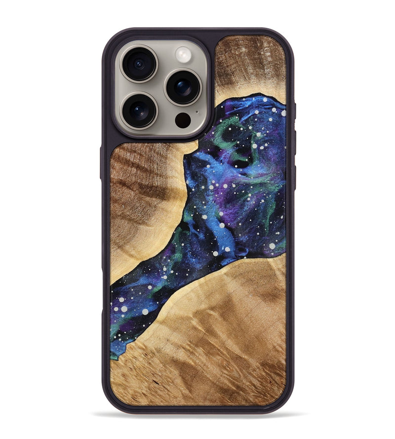 iPhone 16 Pro Max Wood Phone Case - Karrie (Cosmos, 775350)