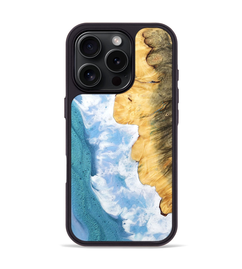 iPhone 16 Pro Wood Phone Case - Brandie (Coastal, 775356)