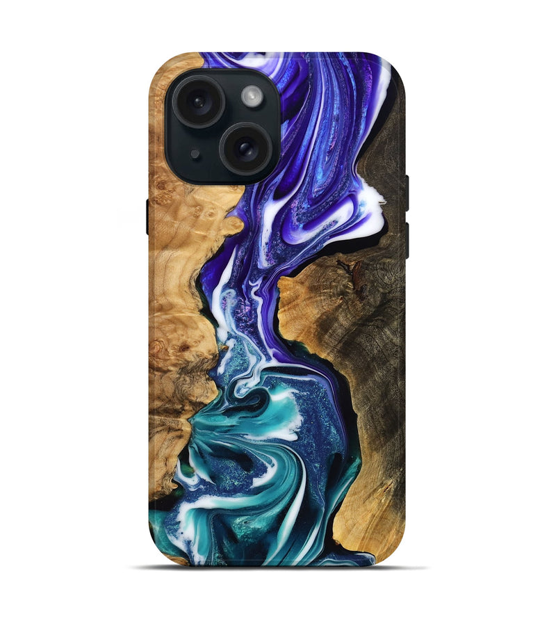 iPhone 15 Wood Live Edge Phone Case - Contina (The Lab, 775421)