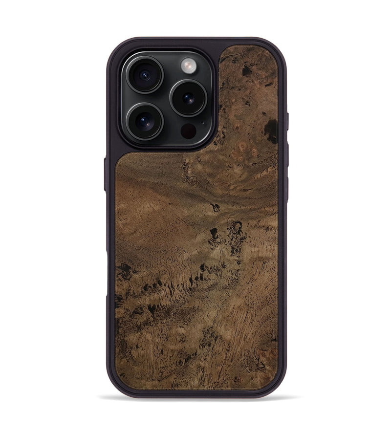 iPhone 16 Pro Wood Phone Case - Carrie (Wood Burl, 775456)